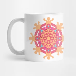 mandala Clamber drawingmandala Gamut paint Mug